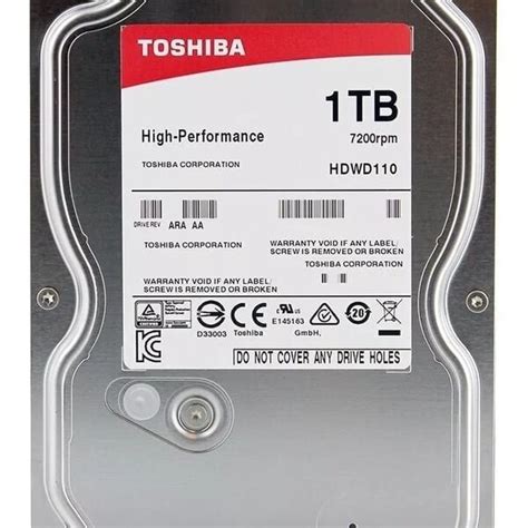 Hd Para Desktop Toshiba P300 1 Tb Hdwd110uzsva Leroy Merlin