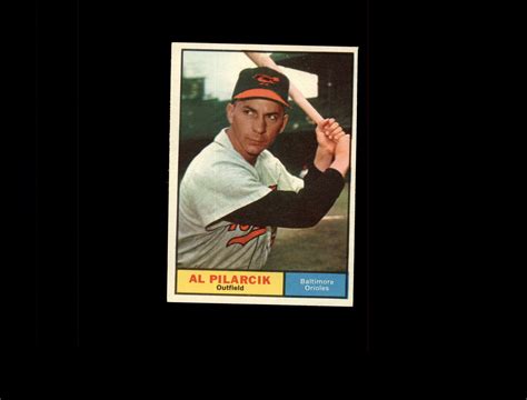 1961 Topps 62 Al Pilarcik EX D549751 EBay