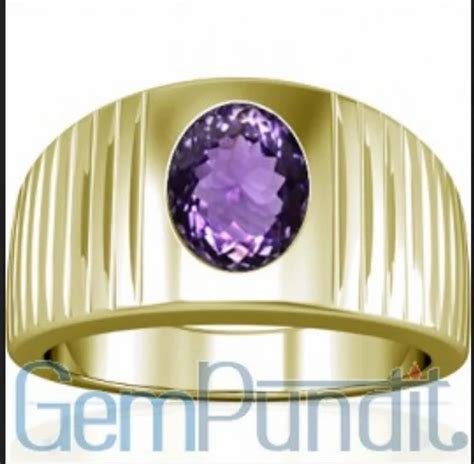 A Amethyst Panchdhatu Ring At Rs Piece Square Amethyst Ring In