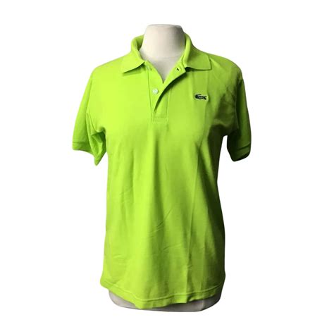 Lacoste Mens Size M Lime Green T Shirts