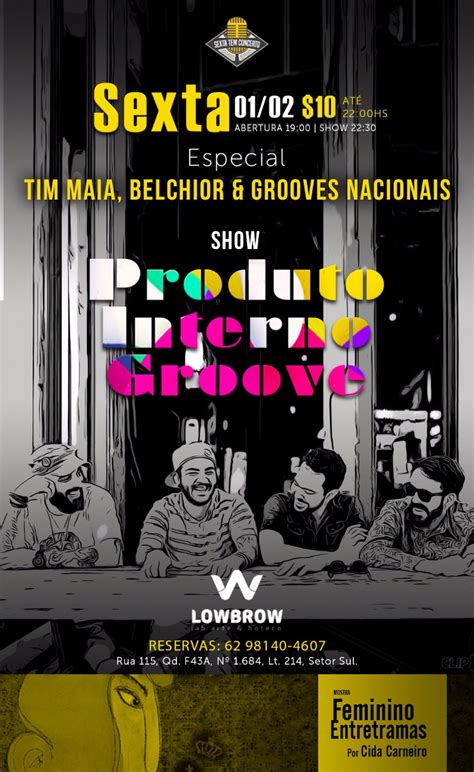 Tim Maia Belchior e Chico Buarque compõem repertório do Lowbrow nesta