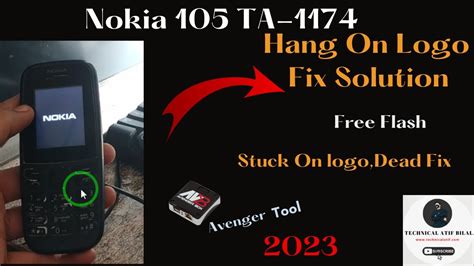 Nokia 105 TA 1174 SPD Flash Hang On Logo Fix Contact Service Fix Free