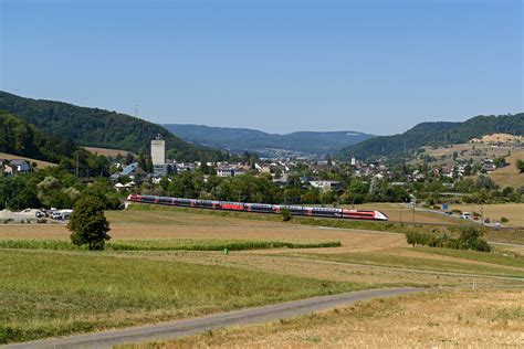 Tgv Euroduplex N Of Sncf Between Sissach And Gelterkinden