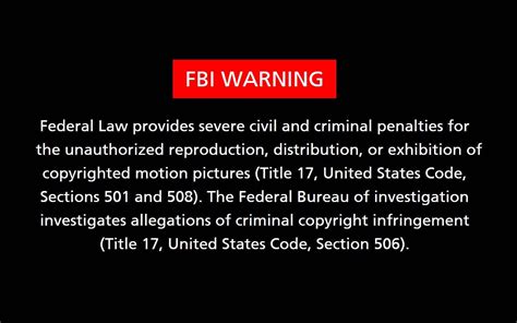 几十种不同样式的 fbi warning 美国联邦调查局警告 哔哩哔哩 つロ 干杯 bilibili