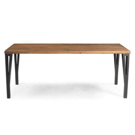 Mesa De Jantar Renar Groove Retangular Cm X Cm Madeira Maci A