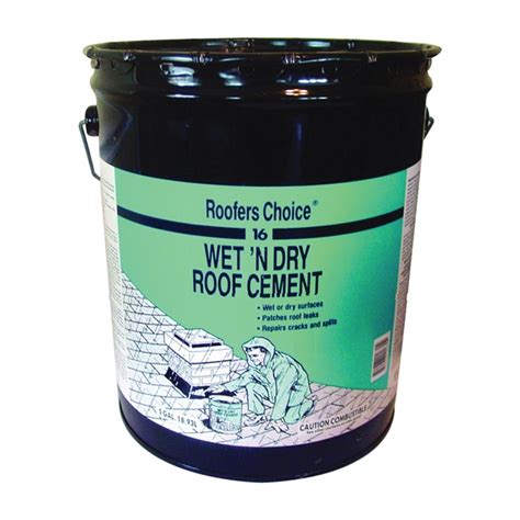 Henry Roofers Choice Rc Roof Cement Black Liquid Paste