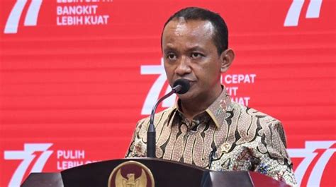 Resesi Hantui Indonesia Menteri Investasi Bahlil Jangan Ganti