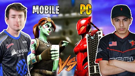 I 1v1 Ed The Best Pro Fortnite Mobile Player In The World Fortnite PC