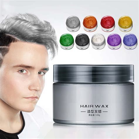 Ssdyl Hair Dye Clearance Hair Coloring Products Hair Wax Color Dye Styling Mud Natural Hairstyle