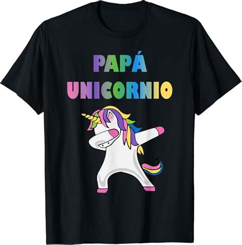 Mens Camiseta De Unicornio Para Papa Papa Unicornio Camiseta Amazon