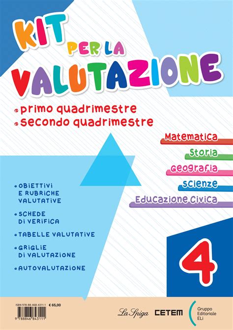 Kit Valutazione Docente Discipline Classe 4 By ELI Publishing Issuu