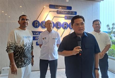 Erick Thohir Perketat Syarat Bonus Direksi Khawatir Laporan Keuangan