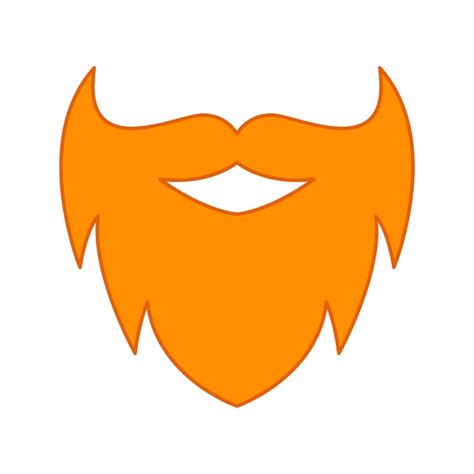 Premium Vector Leprechaun Beard Isolated On White Background Vector