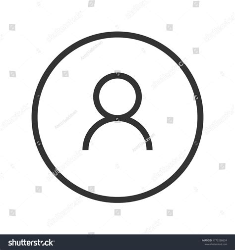 User Profile Icon Vector Avatar Portrait Stock Vector Royalty Free 1773268634 Shutterstock