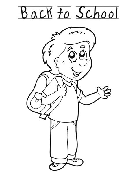 35 Free Printable Back To School Coloring Pages