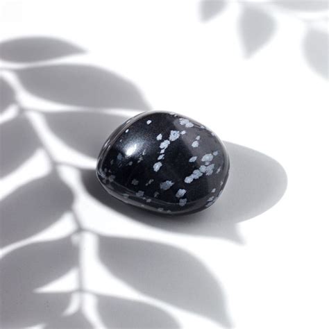 Pulseira Em Pedra Natural Obsidiana Floco De Neve Elo