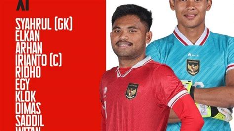 Susunan Pemain Timnas Indonesia Vs Curacao Winger Lincah PSM Makassar