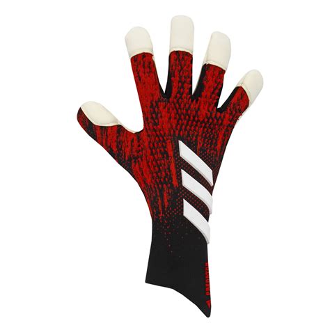 Guantes Adidas Predator Pro Hybrid Rojo Negro Futbolmania