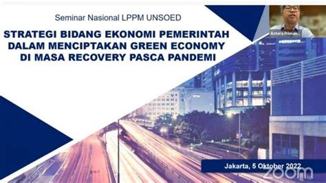 LPPM Unsoed Gelar Seminar Nasional Membangun Ekosistem Penelitian