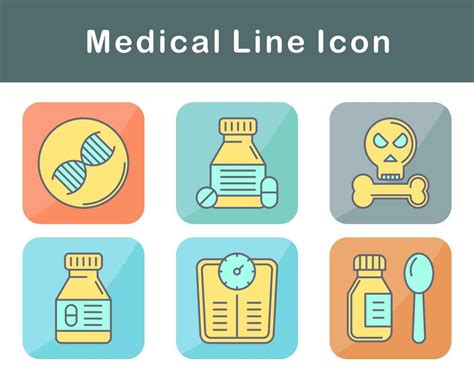 Medical Vector Icon Set Vector Art At Vecteezy