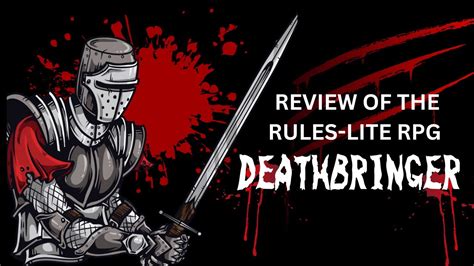 Rules Light Rpg Deathbringer Youtube