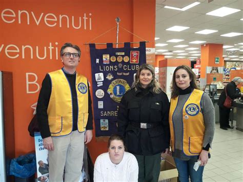 Grande Successo Per La Raccolta Alimentare Dei Sei Lions Club Del