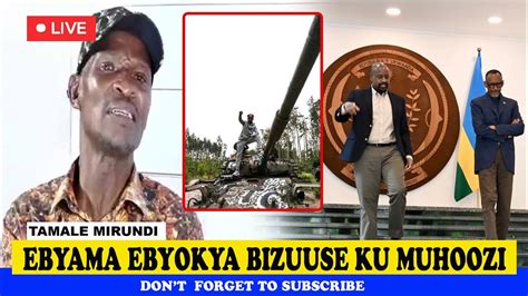 Ebyama Ebyokyo Bizuuse Ku Muhoozi Tamale Mirundi Today Latest YouTube