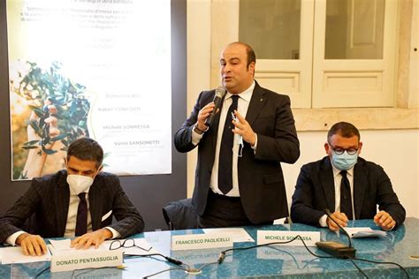 Città Dell’olio E Regione Puglia Siglato Il Protocollo D’intesa Associazione Nazionale Città