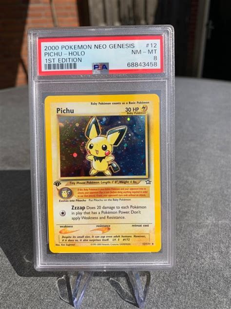 Wotc Pok Mon Graded Card St Editie Pichu Neo Genesis Catawiki