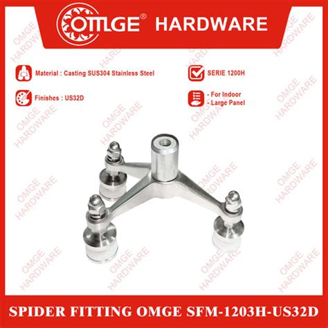 Jual Spider Fitting Penjepit Kaca OMGE SFM 1203H US32D Jakarta Barat