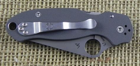 Sc223gpdgy Spyderco Para 3 Compression Lock Gray Spyderco Nože Nůž