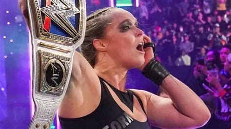 Wwe Star Returns After Years To Answer Ronda Rouseys Open Challenge