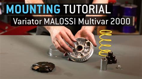 Variator MALOSSI Multivar 2000 für Vespa Andere Modelle MONTAGE