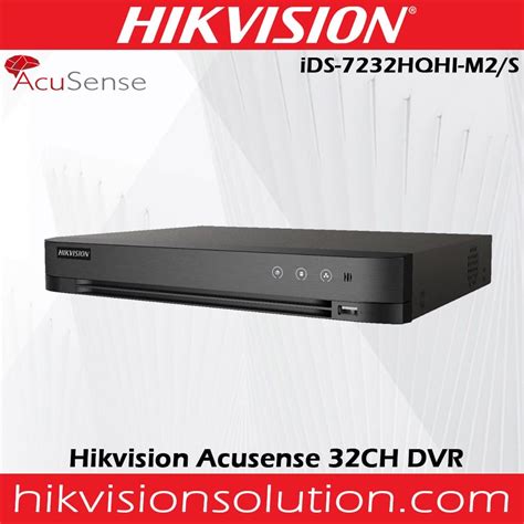 IDS 7208HUHI M1 FA 8 Ch 5 MP 1U H 265 AcuSense DVR Hikvision Best