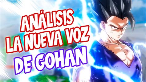 ANÁLISIS Doblaje de la NUEVA VOZ DE GOHAN Trailer Luis Manuel Ávila