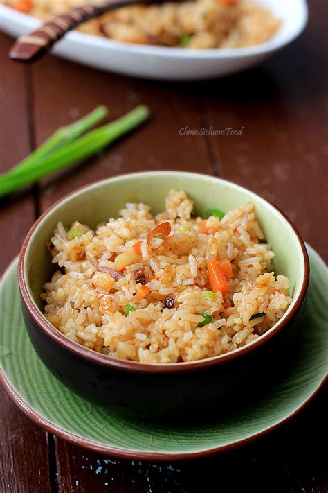 Szechuan Fried Rice China Sichuan Food