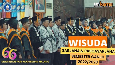 HIGHLIGHT WISUDA SARJANA PASCASARJANA UNIKAMA GANJIL 2022 2023 YouTube