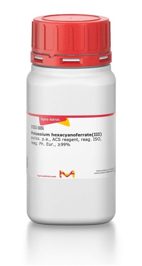 Potassium Hexacyanoferrate Iii R G R Merck Life Sciences Thailand