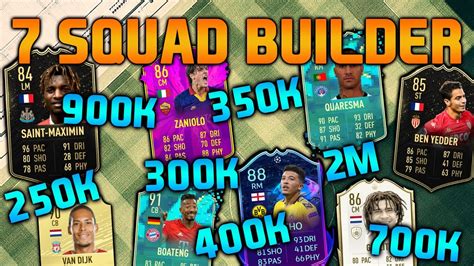 Fifa Squad Builder K K K K K K M Hybrid Squad