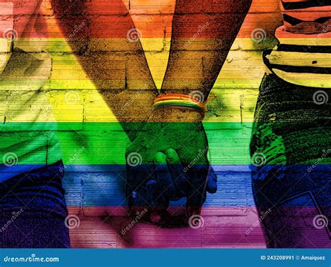 Fond Abstrait Arc en ciel Spectre Gay Pride Illustration Stock Illustration du égalité