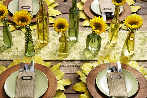 Sunflower Decor Diy Placemats And Table Decorations Petal Talk