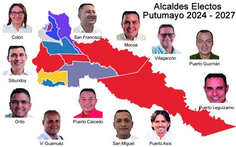 Alcalde Electos En El Putumayo Para El 2024 2027 Miputumayo Noticias