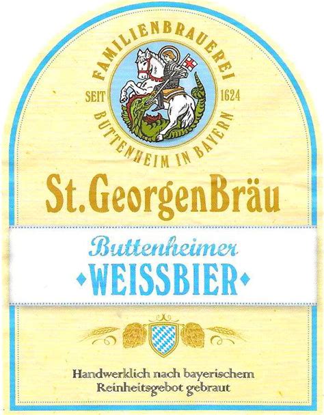 Buttenheimer Wei Bier St Georgen Br U Untappd