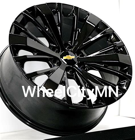 Gloss Black Oe Replica Sf Wheels Fits Chevy Tahoe Rst