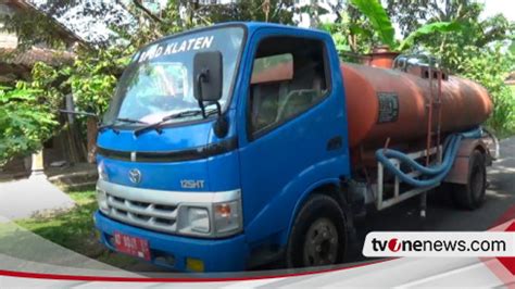 Empat Desa Di Lereng Gunung Merapi Klaten Dilanda Krisis Air Bersih