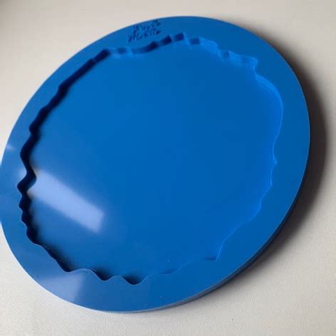 Molde De Silicone Para Resina Porta Copo Geodo Faz A Boa