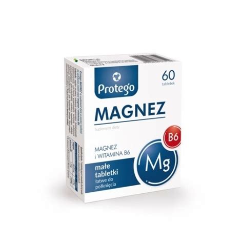 Protego Magnez B6 60 tabletek na stres i skurcze mięśni cena