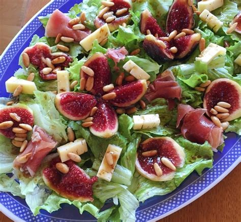 Ensalada De Higos Con Queso Pi Ones Y Miel Chupchupchup