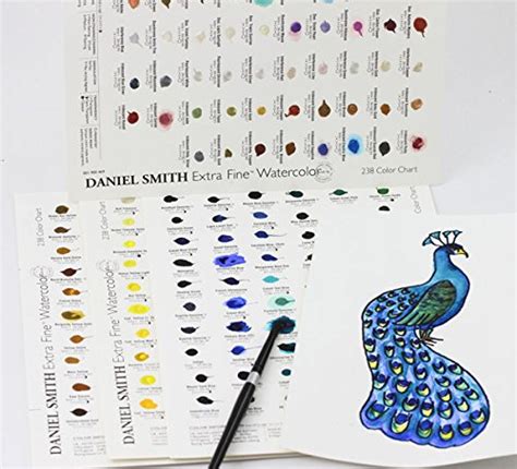 Daniel Smith Watercolor Color Chart