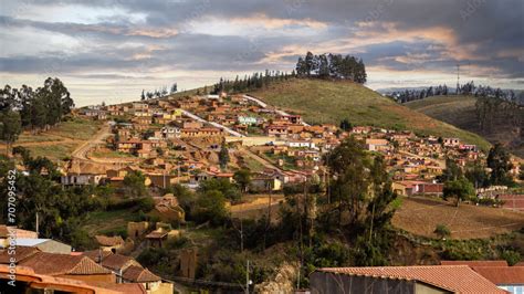 Pueblo De Totora Ubicada En Bolivia En El Departamento De Cochabamba